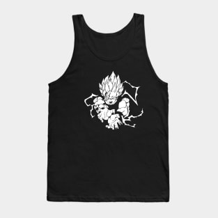 Kamehameha (white) Tank Top